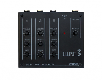 LILLIPUT-3A Микшерный пульт, 3 линейных входа, Yerasov от магазина Соло в Иркутске