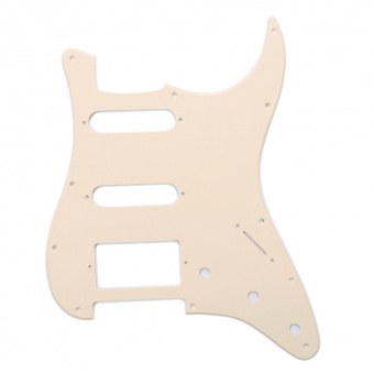 MX0317 Защитная накладка электрогитары Fender Stratocaster HSS, 1 слой, кремовая, Musiclily от магазина Соло в Иркутске