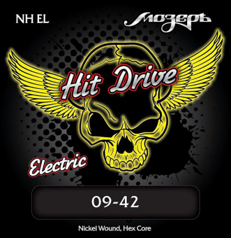 NH-EL Hit Drive Extra Light Комплект струн для электрогитары, 9-42, Мозеръ от магазина Соло в Иркутске