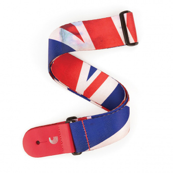 P20S1505 Rock Ремень для гитары, рисунок «Union Jack», Planet Waves от магазина Соло в Иркутске