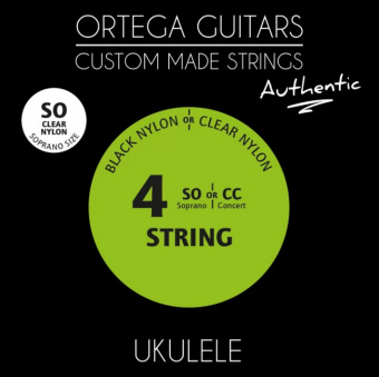 UKA-SO Authentic Комплект струн для укулеле сопрано, Ortega от магазина Соло в Иркутске