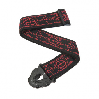 50PLA12 Planet Lock Ремень для гитары с фиксатором, Voodoo, Planet Waves от магазина Соло в Иркутске