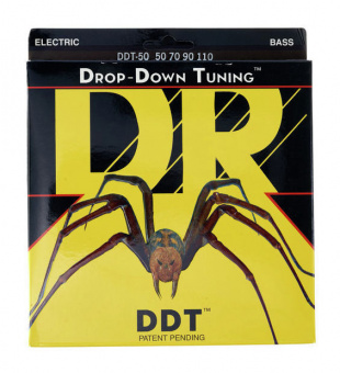DDT-50 Drop-Down Tuning Комплект струн для бас-гитары, сталь, Heavy, 50-110, DR от магазина Соло в Иркутске